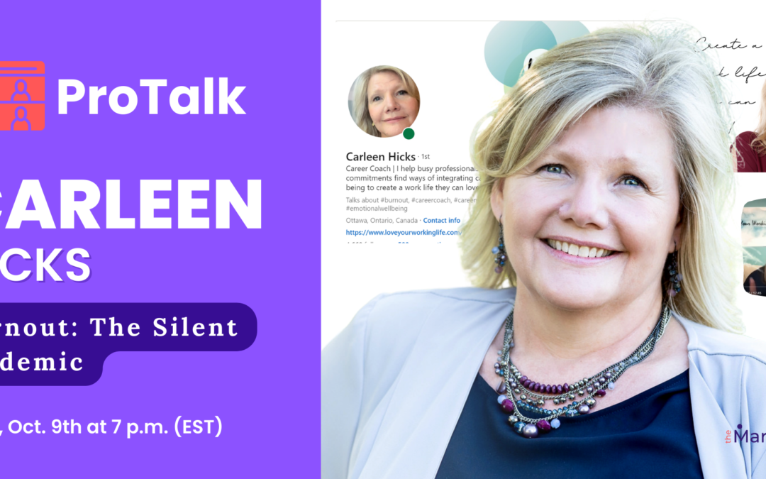 Burnout: The Silent Epidemic with Carleen Hicks